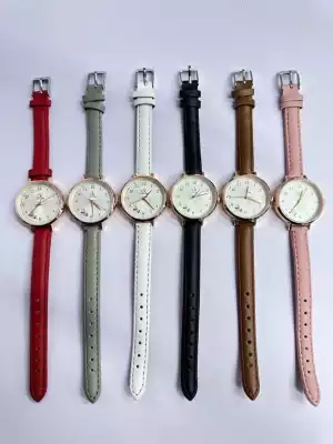 Часы наручные женские СК кварцевые с мягким ремешком, модные повседневные, для девочек-подростков, с датой и временем